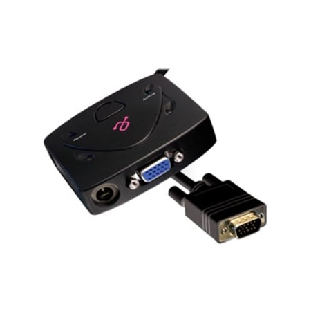 Aluratek 2Port Video Splitter W/Cable AVS02